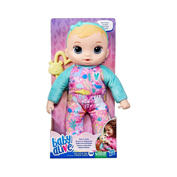 Baby Alive - Suave Y Adorable 28 Cm - Cabello Rubio - Hasbro