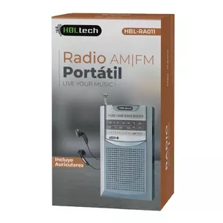 Radio Portatil Am/fm Hbl-ra011