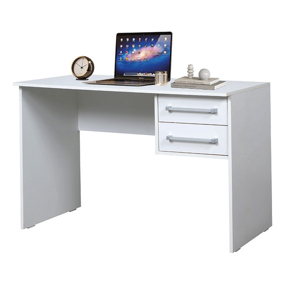 Escritorio Moderno 2 Cajones Melamina Home Office 110 Cmm   