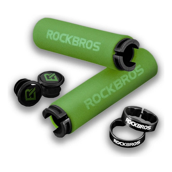 Puños Bicicleta Rockbros Empuñadura Lock Grips Mtb Colores