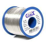 Solda Estanho Cobix 1 Mm 60x40 500g Com Fluxo 110v/220v