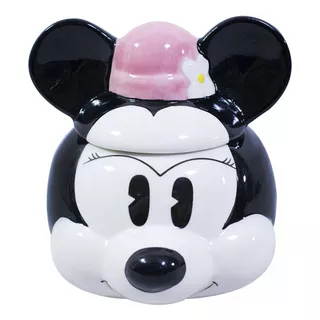 Caneca Porcelana Rosto Minnie Cartoon - Disney