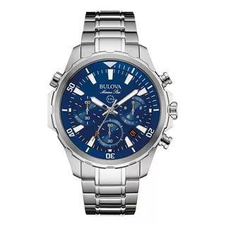 Bulova Marine Star Cronógrafo Original Para Hombre 96b256