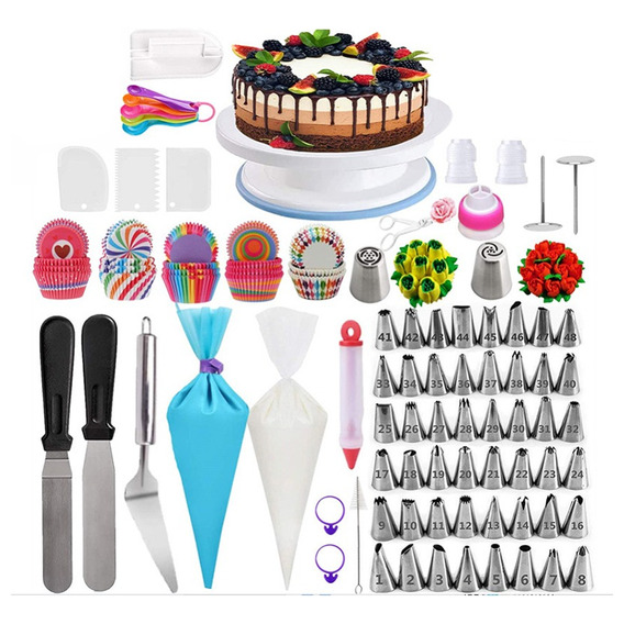 Kit De Herramientas Para Decoración De Pasteles, 322 Piezas