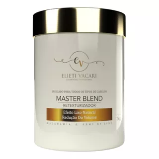 Bioplastia Capilar Orgânica Master Blend 1kg - Ev