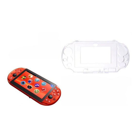 Protector Carcasa Transparente Compatible Con Ps Vita Slim 