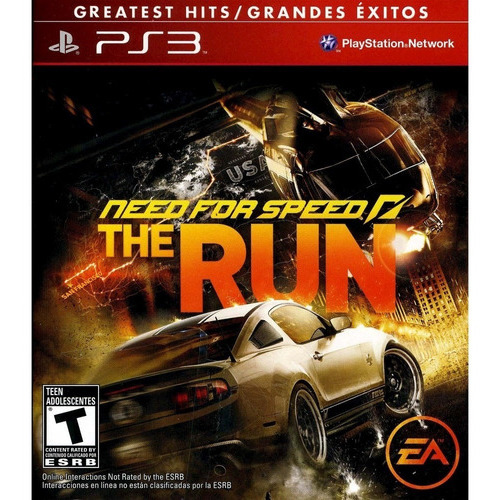 Need For Speed On The Run.-ps3