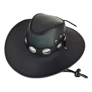Sombrero De Piel Country- Rockero- Chopper