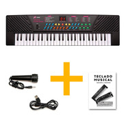 Organo Piano Teclado Musical Infantil Microfono Mq5468