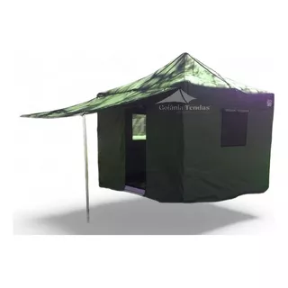 Tenda Sanfonada Camping 3x3 Pvc Vinílica