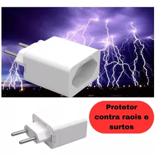 Protetor Elétrico Dps P/ Tomada Raios Surtos Energia Bivolt