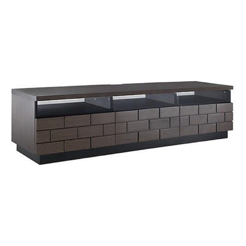 Mueble Para Led Onebox Ob-m3 Hasta 70 Con Cajón Color Negro