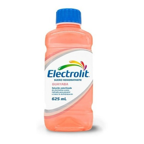 Electrolit Suero Rehidratante Sabor Guayaba 625 Ml