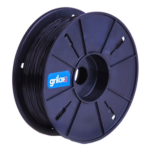 Filamento 3D PETG Grilon3 de 1.75mm y 1kg negro