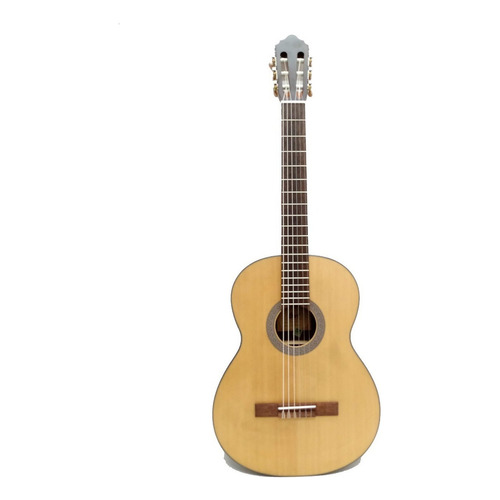 Guitarra Clásica Criolla Cort Ac150-ns Con Funda Color Natural Orientación De La Mano Derecha