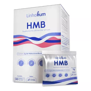Suplemento Hmb Cx 30/5g - Humalin Sabor Limão