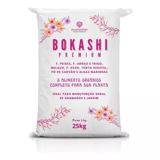  Adubo Fertilizante Bokashi 25kg Para Cultivos Orgânicos