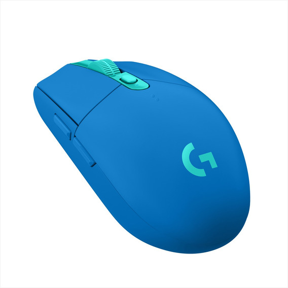 Mouse 
gamer de juego inalámbrico Logitech G  Serie G Lightspeed G305 blue