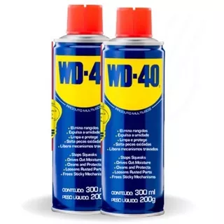 Kit 2 Spray Wd40 Anticorrosivo Desengripante 300ml