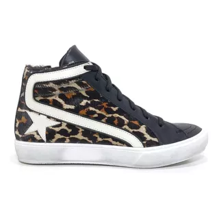 Zapatillas Botitas Mujer Sneakers Belsoulye 218903 Tipo Vans