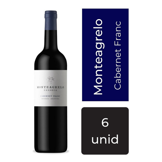 Vino Monteagrelo Cabernet Franc 750ml Caja X6 Mp Drinks