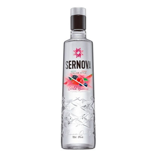 Vodka Saborizado Sernova Frutos Del Bosque Wild Berries