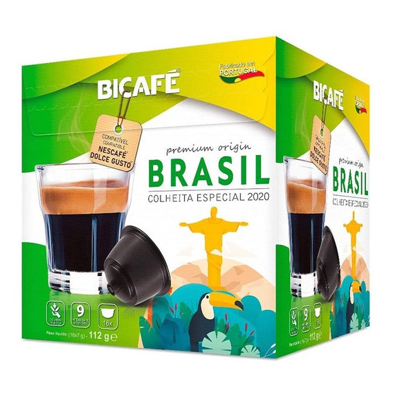 Cápsulas Bicafé Café Brasil Compatible Dolce Gusto Ub