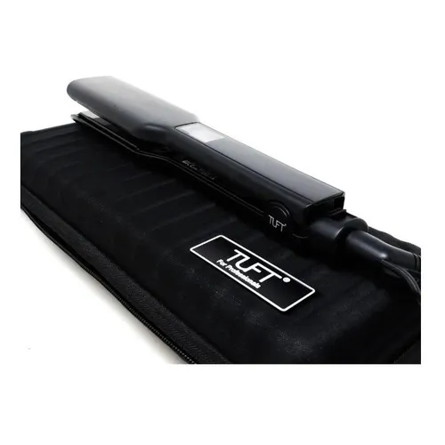Alaciadora Plancha Profesional Placas De Titanio 1 In Tuft Color Negro