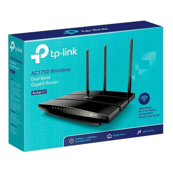 Router Gigabit Inalámb. Banda Dual Archer C7 Tp-link- Mihaba