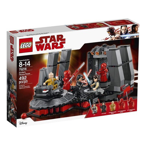 Lego Star Wars Sala Del Trono De Snoke 75216