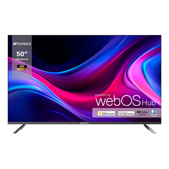Sansui Smx50vauw Tv 50  Ultra Hd 4k Smart Tv, Hdr10, Webos