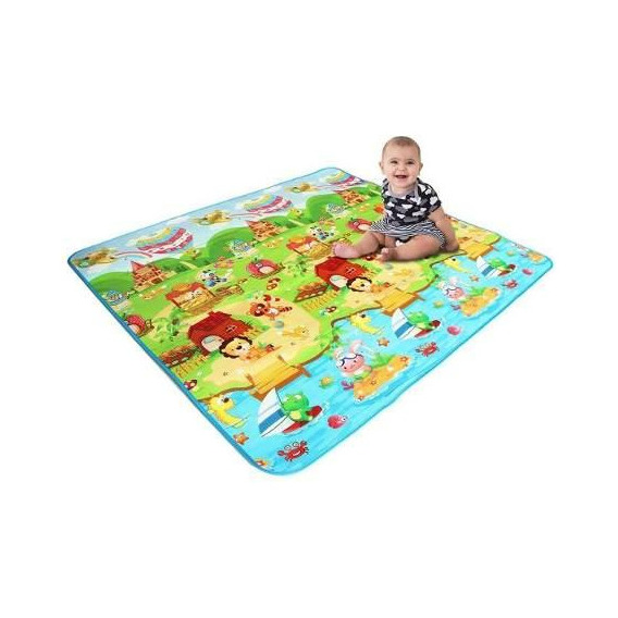 Alfombra Anti Golpes Infantil 180x200x1 Cm Oferta Imperdible