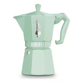 Cafetera Bialetti Exclusive Moka 6 Tazas  Verde