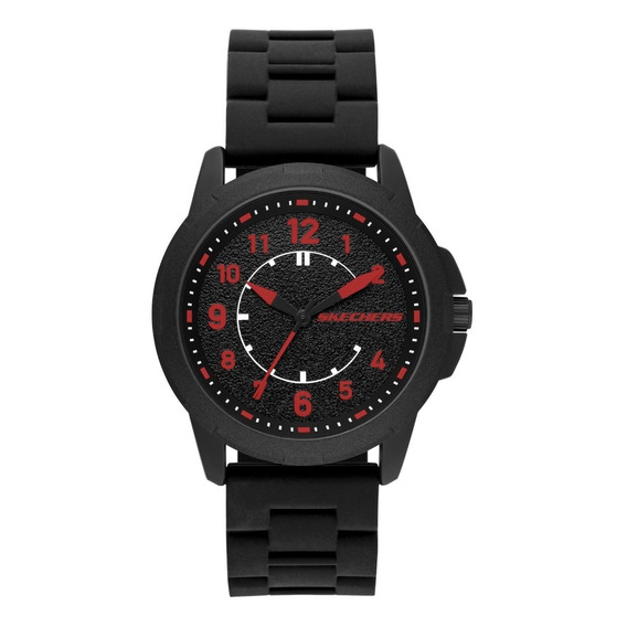 Reloj Para Hombre Skechers Manitoba Sr5180 Negro