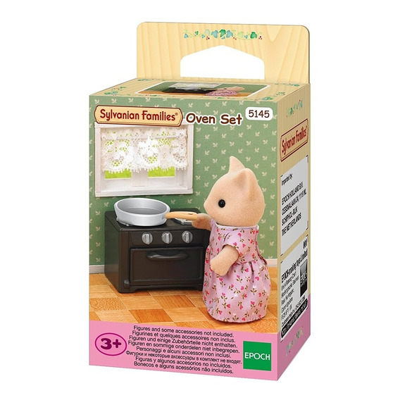 Sylvanian Families Set Horno Cocina Juguete Accesorio Febo