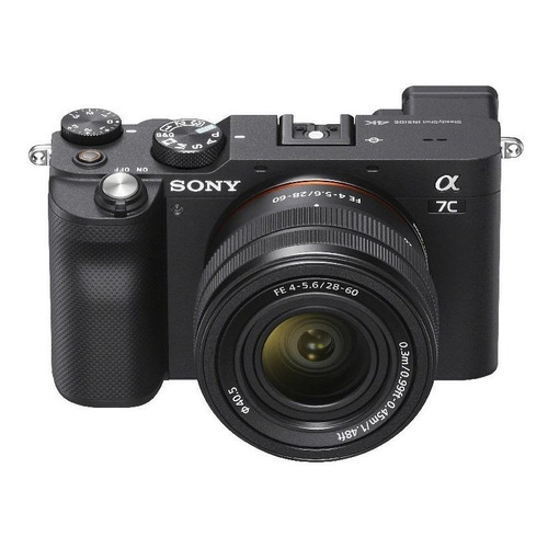 Cámara Profesional Sony Full Frame + Lente 28-60mm| Ilce-7cl Color Negro