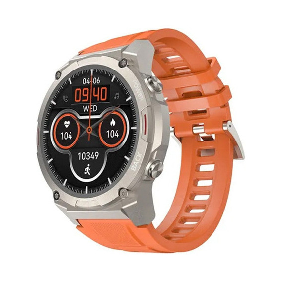 Reloj Smartwatch Hifuture Future Go Mix2 1.43 Color de la malla Naranja