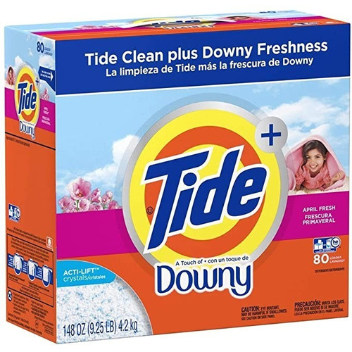 Detergente Para Ropa En Polvo Tide Con Toque De Downy 4.2 Kg