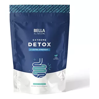Bella All Natural Extreme Detox Tea - Limpieza Corporal, Li