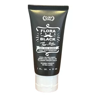 Gel Pos Barba Black For Men -30ml-flora Pura