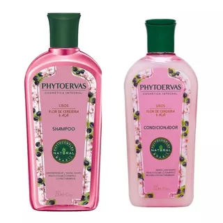 Phytoervas Liso Flor De Cerejeira Shampoo 250ml + Cond 250ml