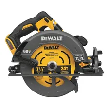 Serra Circular 7-1/4 60v Flexvolt Dcs578b Sem Bateria Dewalt Amarelo/preto 20v/60v