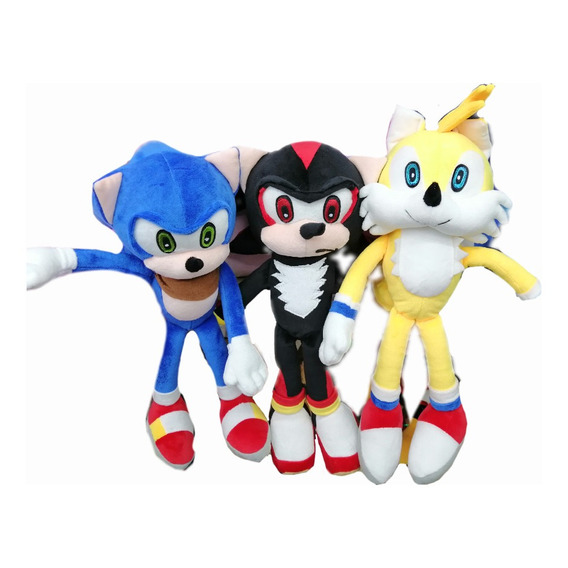 Sonic, Shadow Y Tails Grandes De 60cmts Más Envío Gratis 