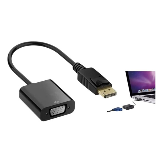 Adaptador De Displayport A Vga