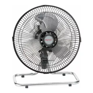 Ventilador De Mesa Y Pared Mytek 3357 De 10 Pulgadas 2 En 1 Cantidad De Aspas 3 Color De La Estructura Negro Color De Las Aspas Gris Diámetro 25.4 Cm Frecuencia 60hz Material De Las Aspas Metalicas