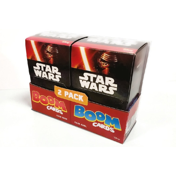 Juego De Mesa Boom Cards Star Wars 2 Pack Magic Makers Sw144