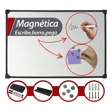Pizarra Blanca Magnética 40x60cm Uso Intensivo Borra Facil Doggo By Apxer Premium Blanco