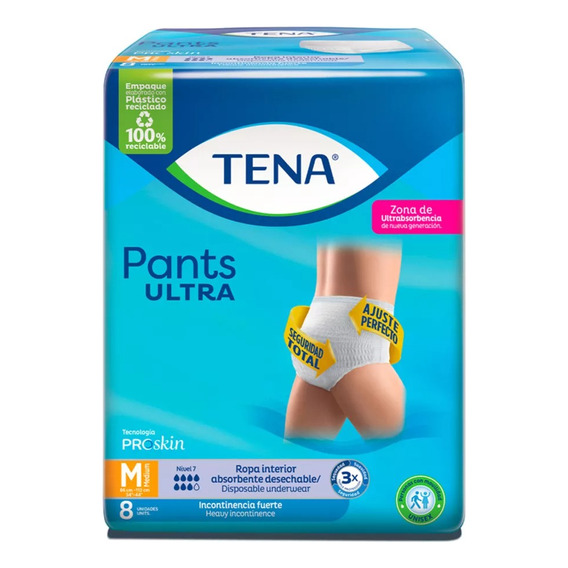  Tena Ropa Int. M X 48 Unid. Unisex P/adultos Pants Ultra +