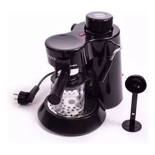 Cafetera Expreso Jarra De Vidrio Con Tapa 800w Color Negro