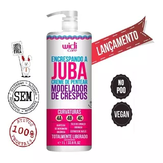 Creme De Pentear Encrespando A Juba Widi Care 1l